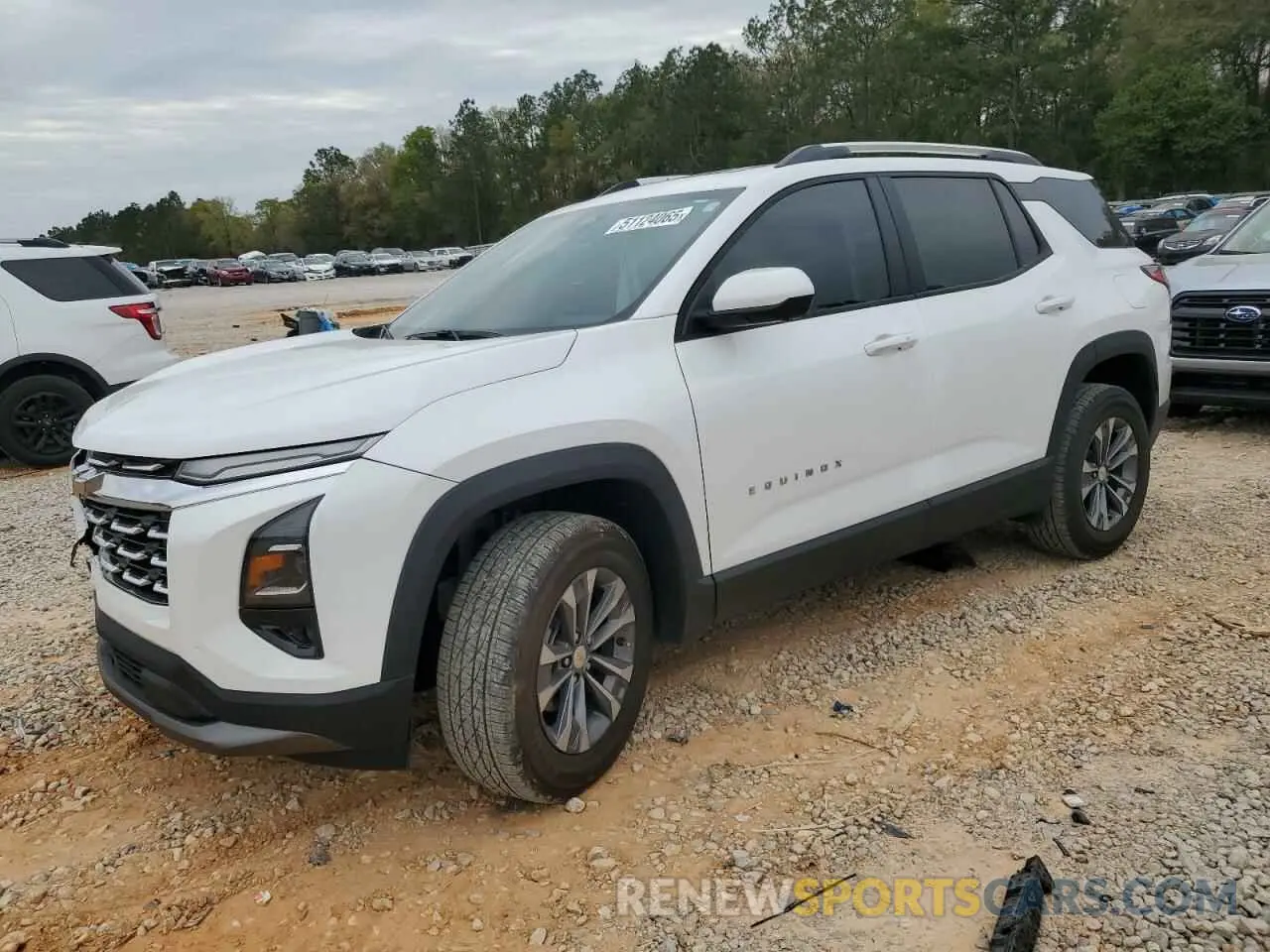 1 fotografías del automóvil dañado 3GNAXHEG6SL102615 CHEVROLET EQUINOX 2025