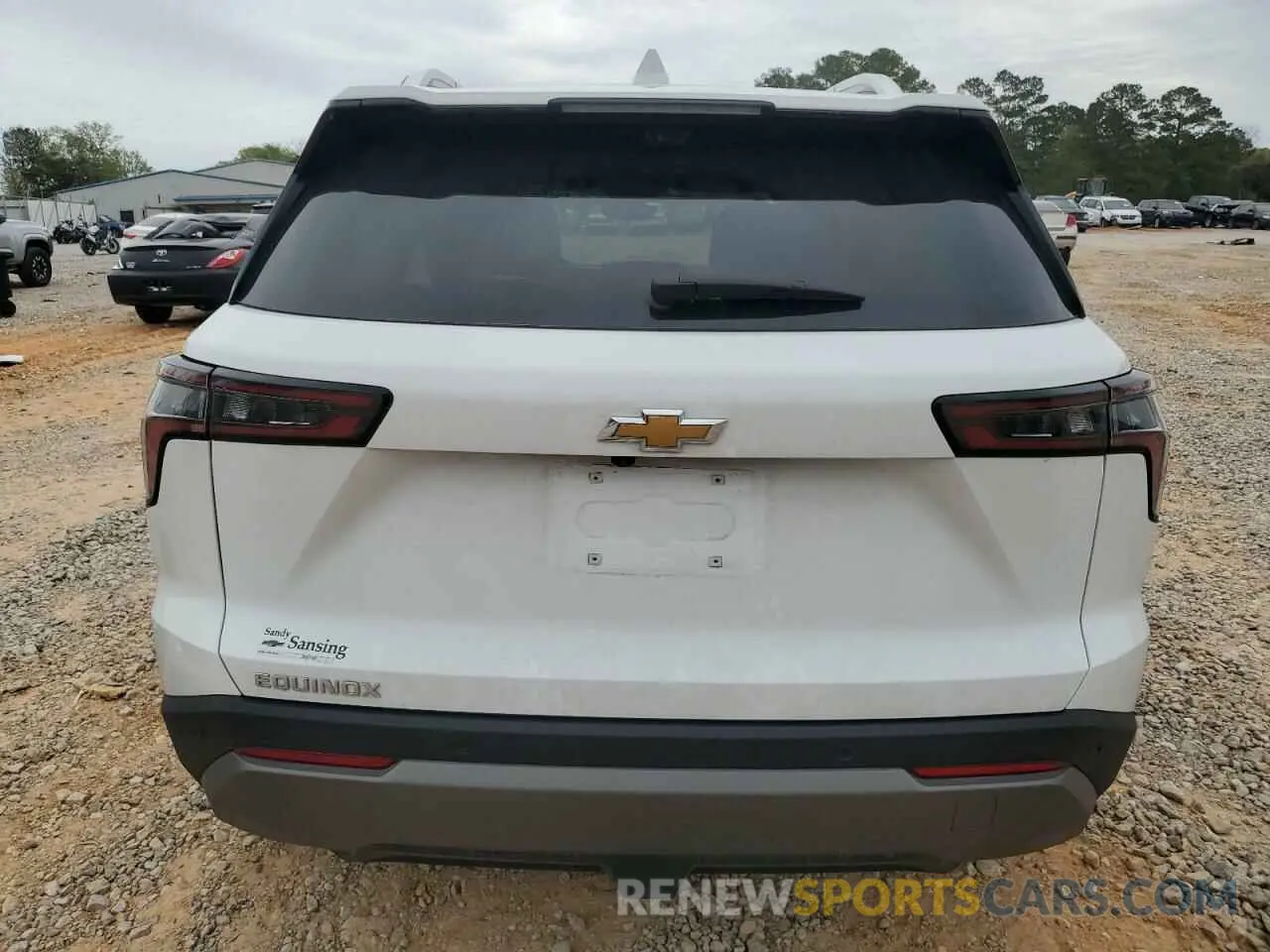 6 fotografías del automóvil dañado 3GNAXHEG6SL102615 CHEVROLET EQUINOX 2025