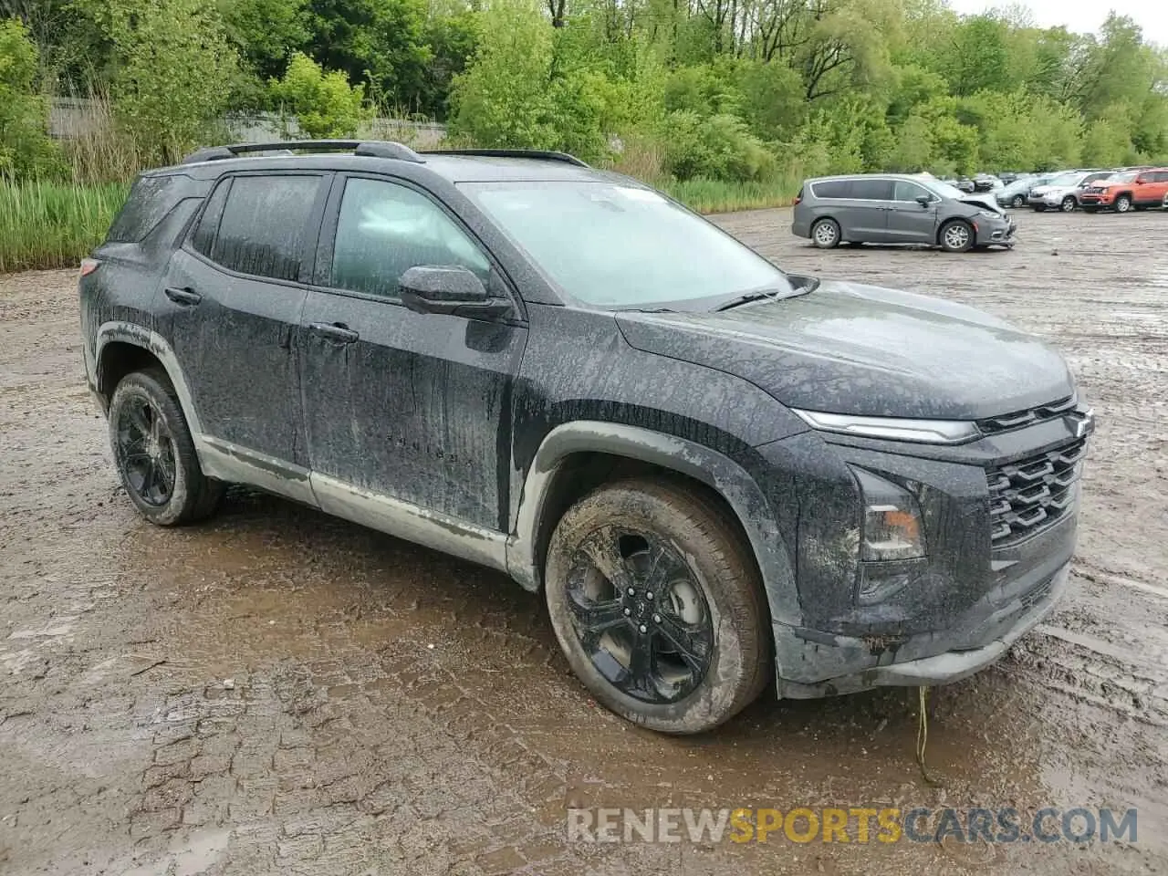 4 fotografías del automóvil dañado 3GNAXHEG6SL119964 CHEVROLET EQUINOX 2025