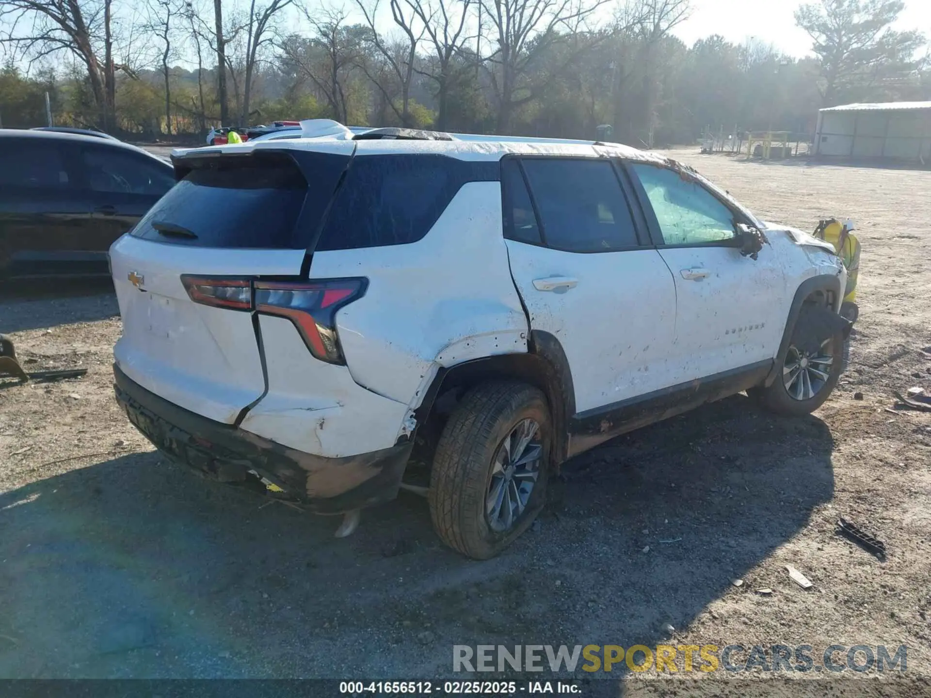4 fotografías del automóvil dañado 3GNAXHEG6SL145156 CHEVROLET EQUINOX 2025