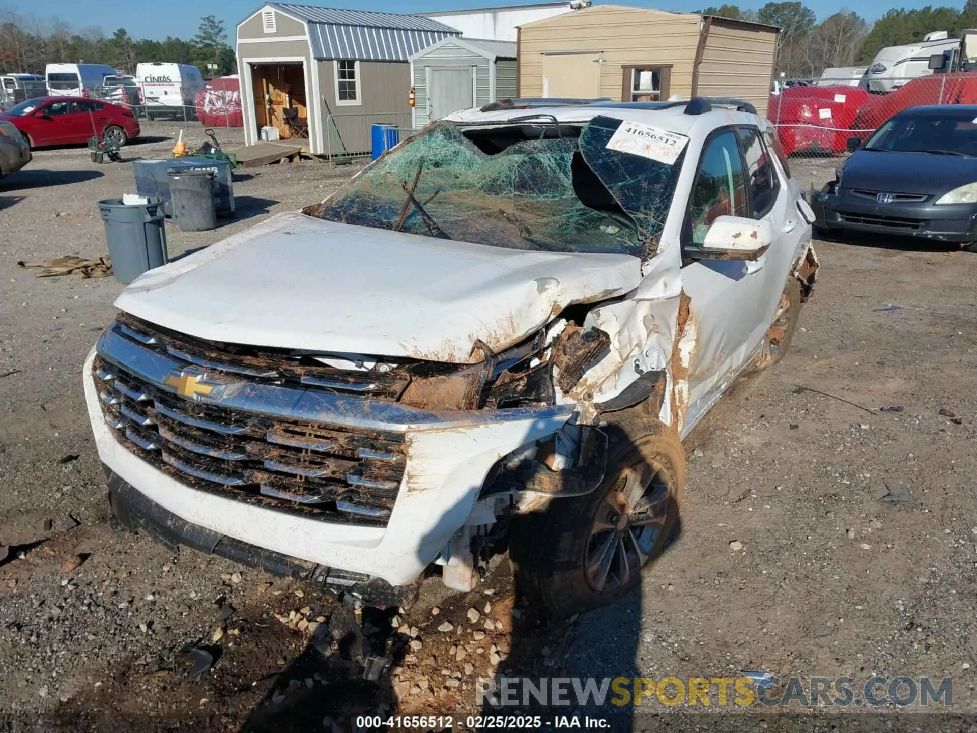 6 fotografías del automóvil dañado 3GNAXHEG6SL145156 CHEVROLET EQUINOX 2025