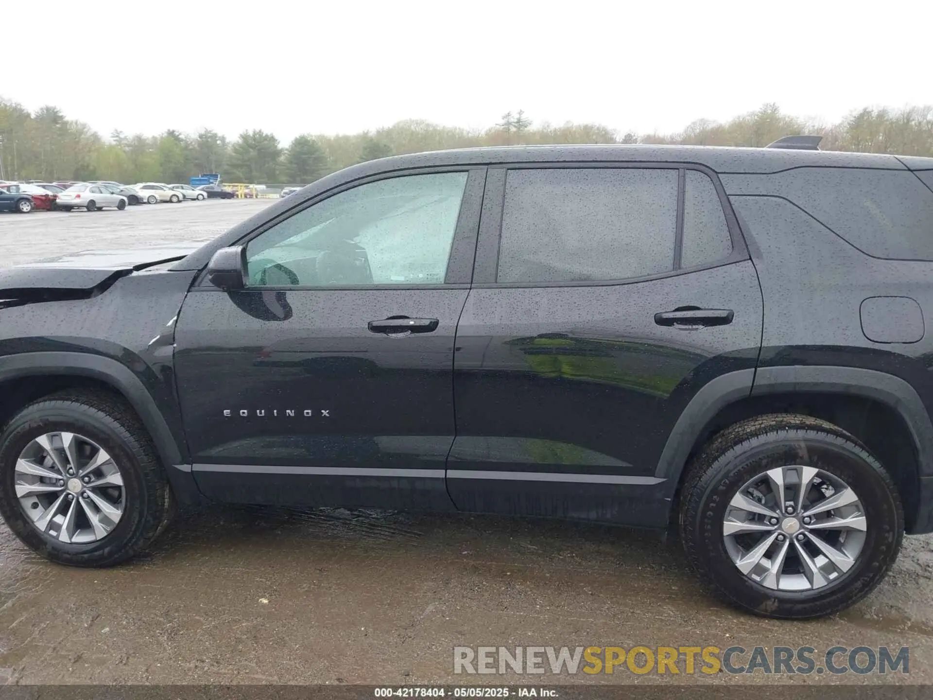 14 fotografías del automóvil dañado 3GNAXHEG6SL170056 CHEVROLET EQUINOX 2025