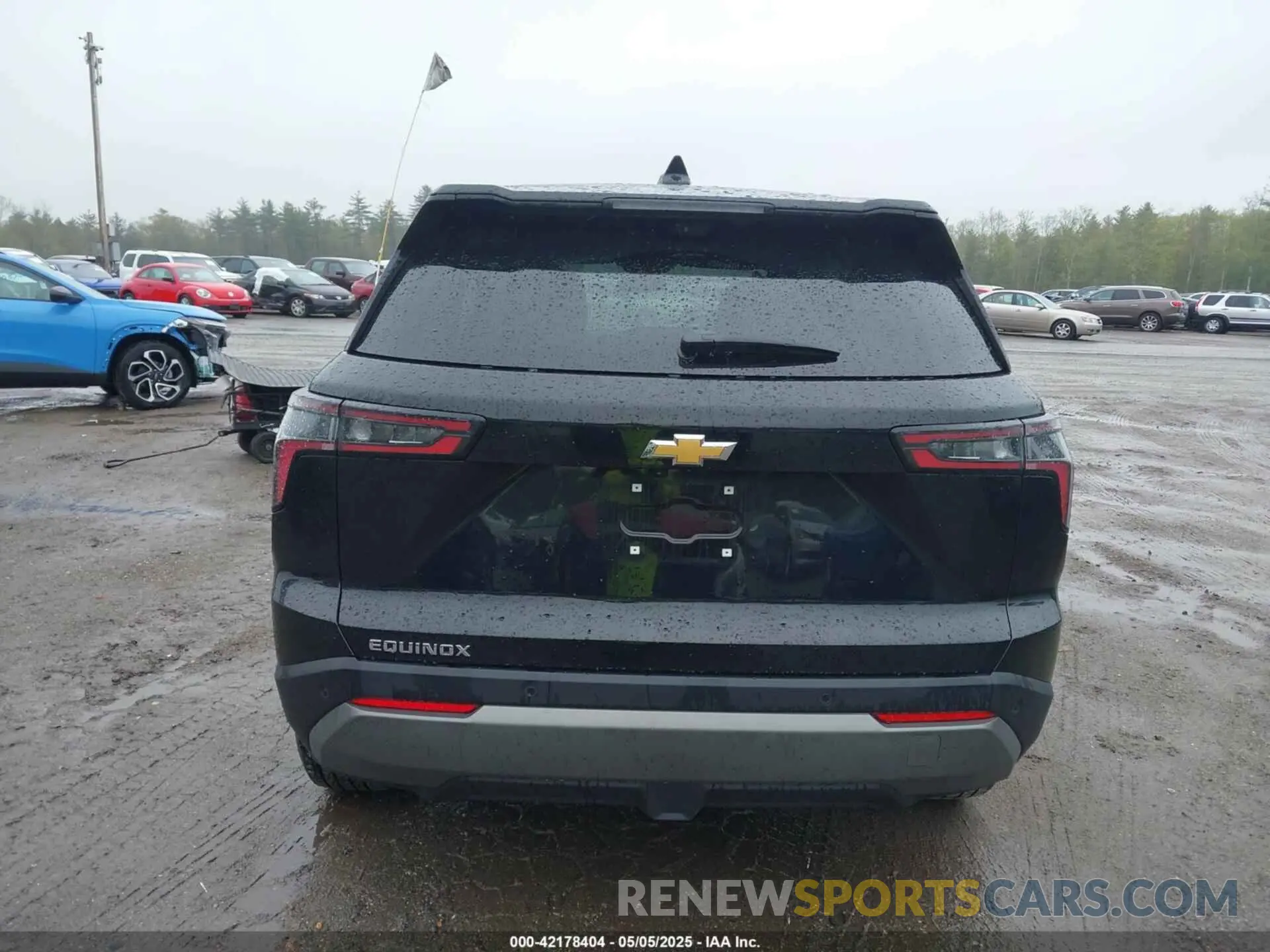 16 fotografías del automóvil dañado 3GNAXHEG6SL170056 CHEVROLET EQUINOX 2025