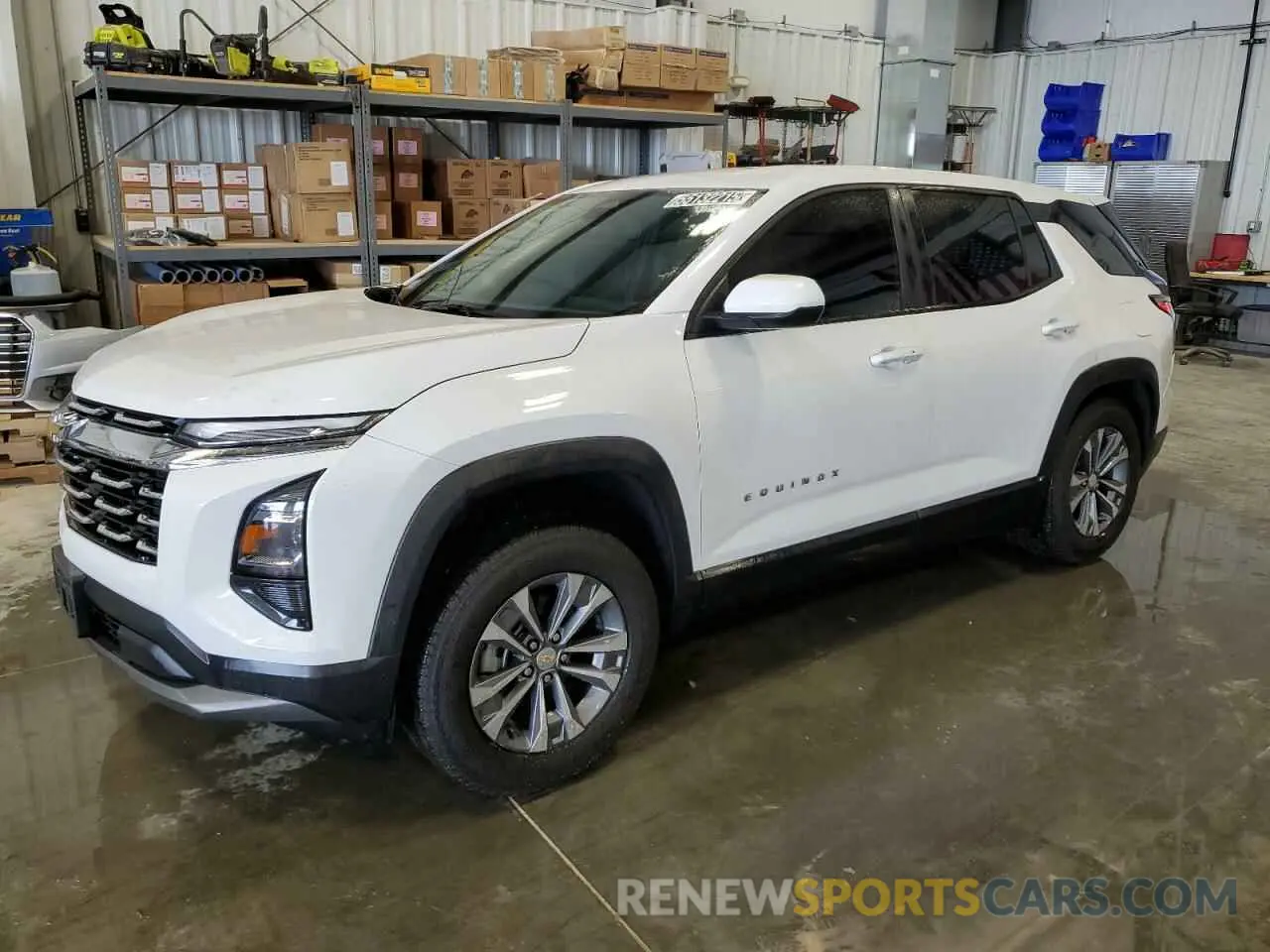 1 fotografías del automóvil dañado 3GNAXHEG6SL206263 CHEVROLET EQUINOX 2025