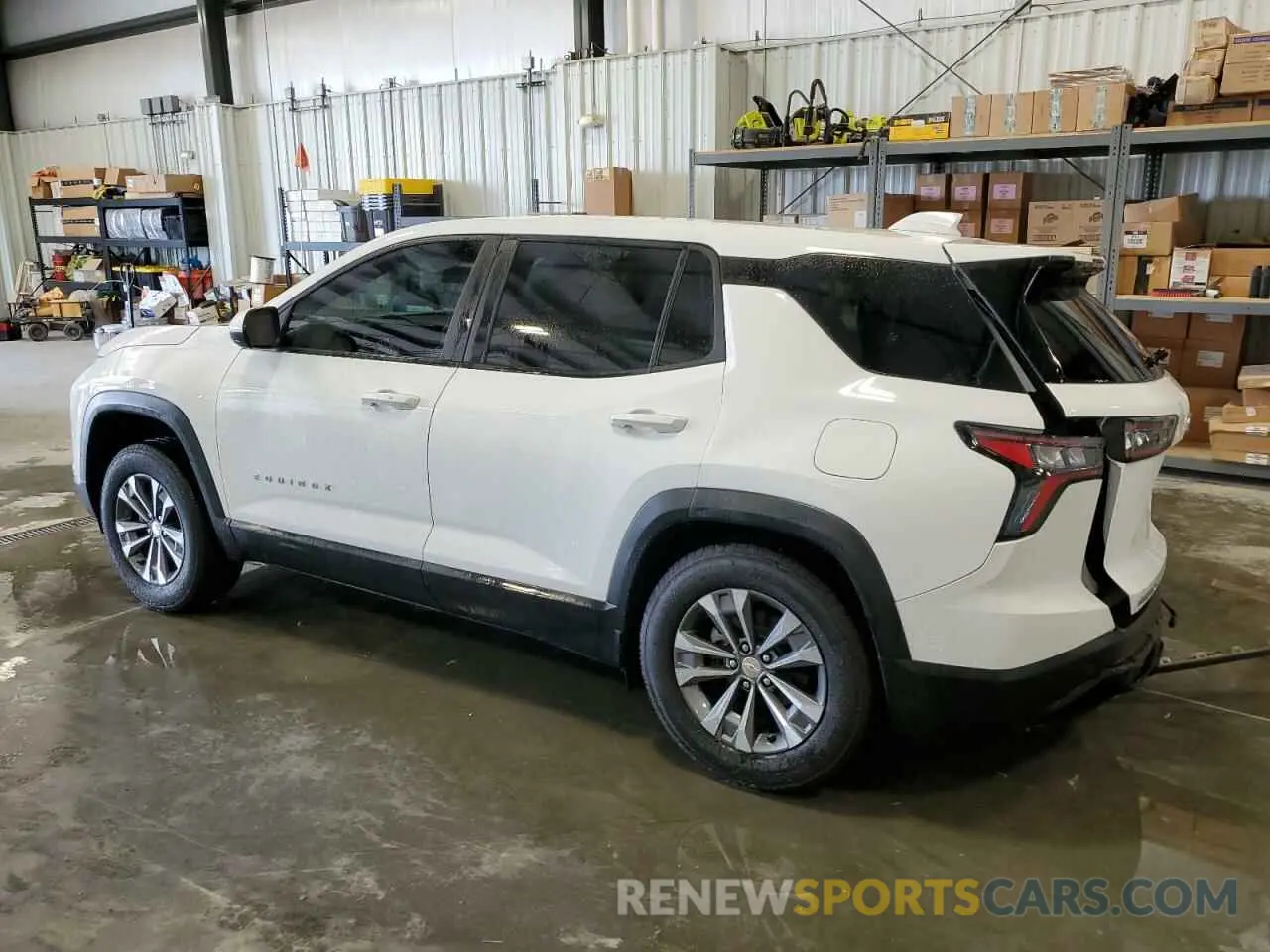 2 fotografías del automóvil dañado 3GNAXHEG6SL206263 CHEVROLET EQUINOX 2025
