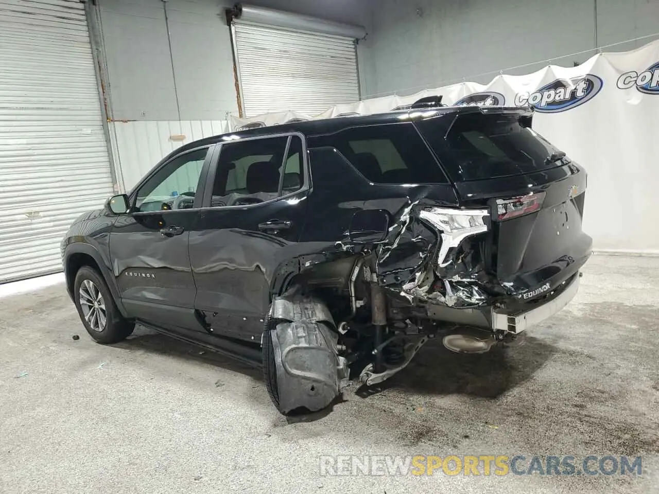 2 fotografías del automóvil dañado 3GNAXHEG6SL219837 CHEVROLET EQUINOX 2025
