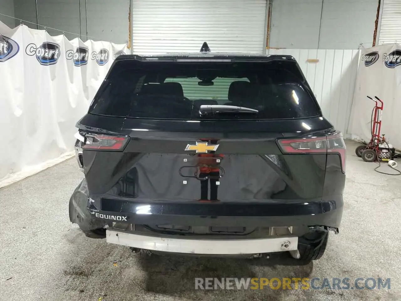 6 fotografías del automóvil dañado 3GNAXHEG6SL219837 CHEVROLET EQUINOX 2025