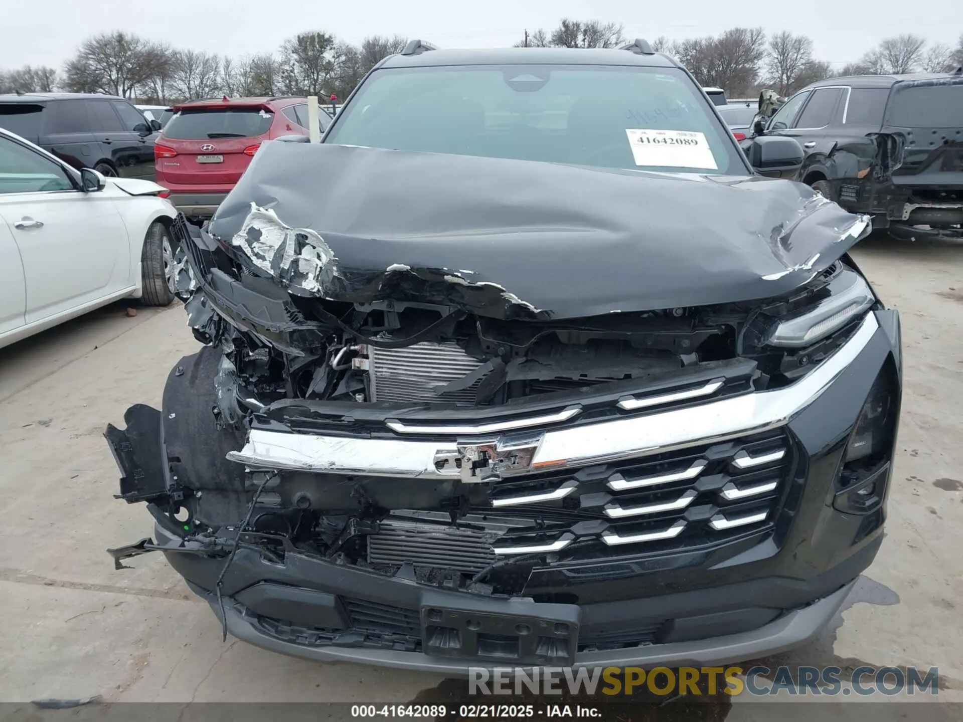 6 fotografías del automóvil dañado 3GNAXHEG7SL123425 CHEVROLET EQUINOX 2025