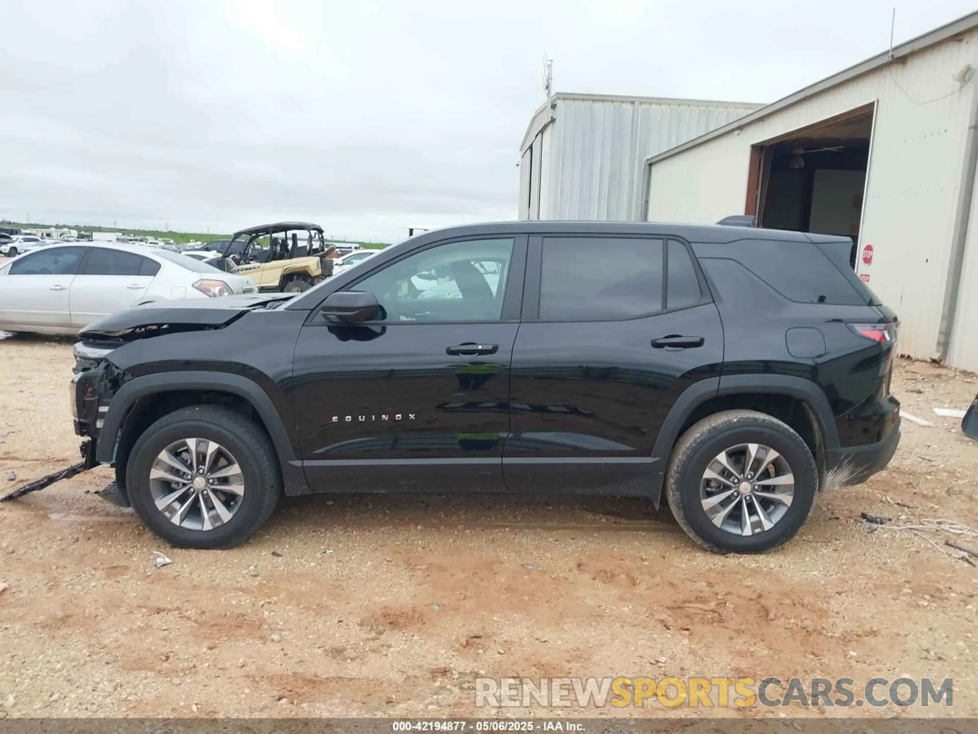 15 fotografías del automóvil dañado 3GNAXHEG7SL134425 CHEVROLET EQUINOX 2025