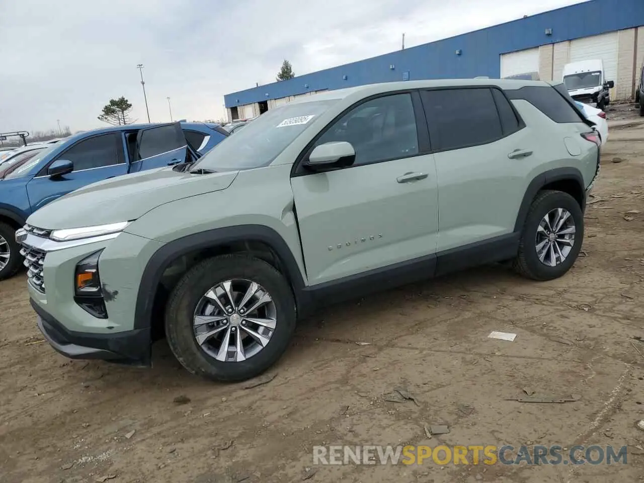 1 fotografías del automóvil dañado 3GNAXHEG7SL135722 CHEVROLET EQUINOX 2025