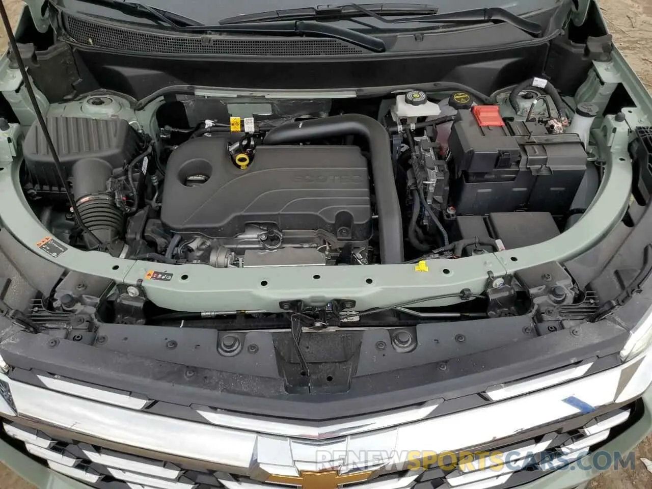 12 fotografías del automóvil dañado 3GNAXHEG7SL135722 CHEVROLET EQUINOX 2025