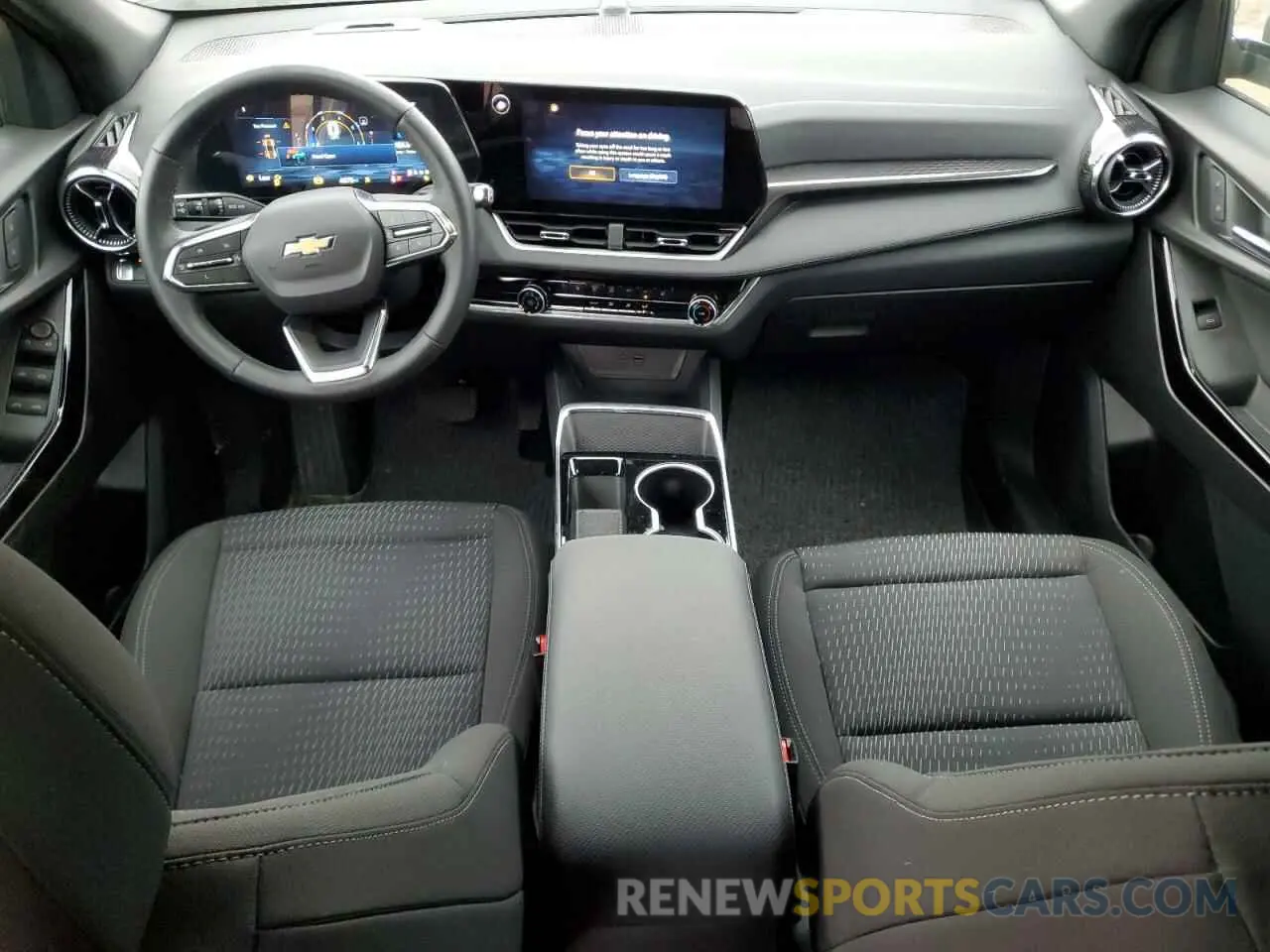 8 fotografías del automóvil dañado 3GNAXHEG7SL135722 CHEVROLET EQUINOX 2025