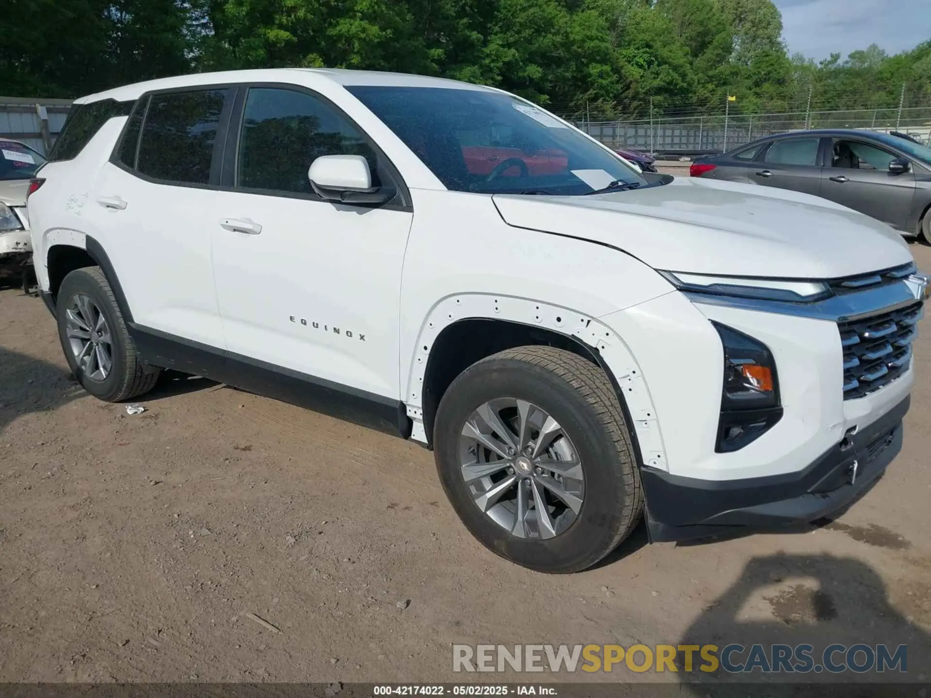 1 fotografías del automóvil dañado 3GNAXHEG7SL138247 CHEVROLET EQUINOX 2025
