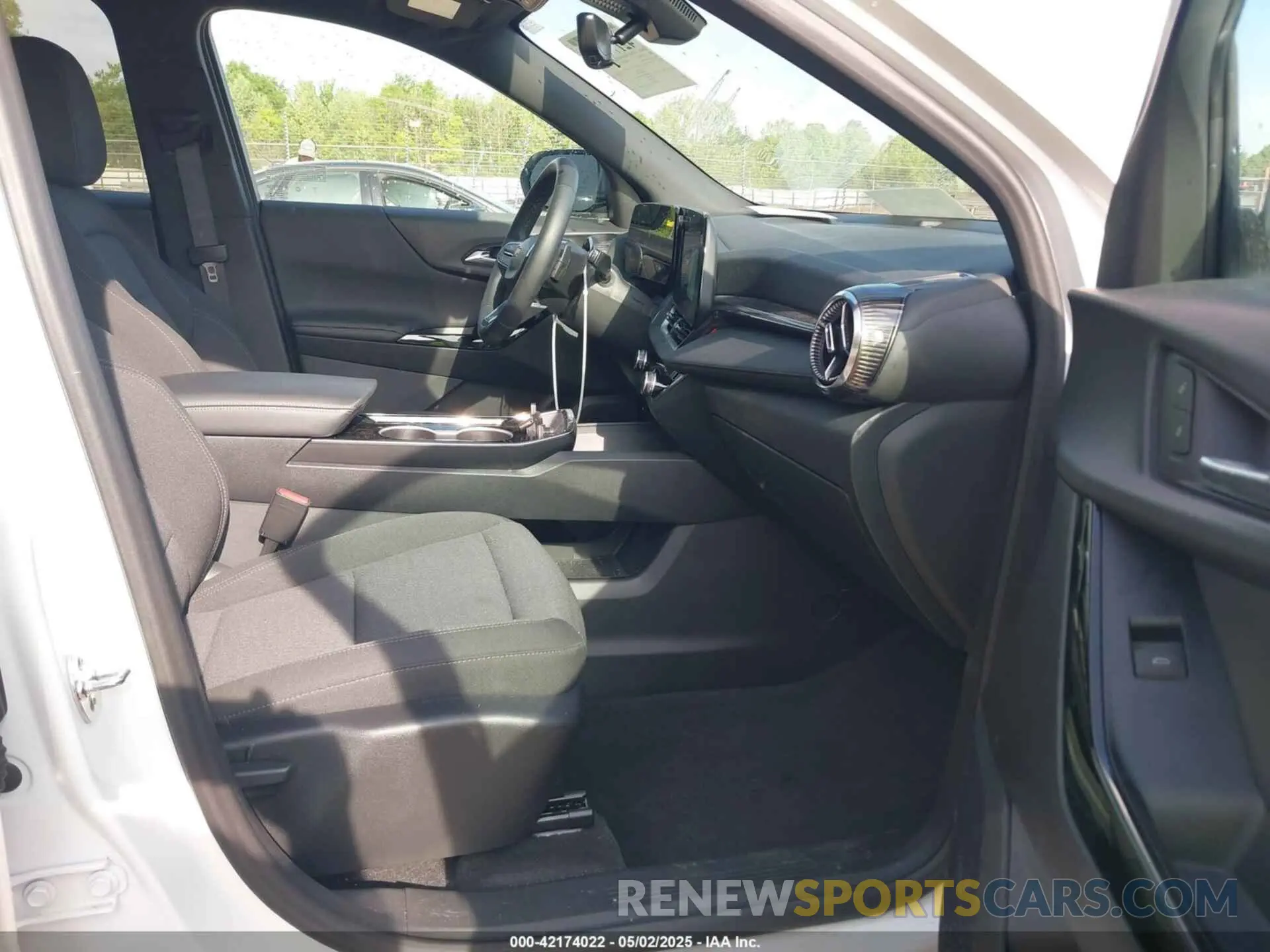 5 fotografías del automóvil dañado 3GNAXHEG7SL138247 CHEVROLET EQUINOX 2025