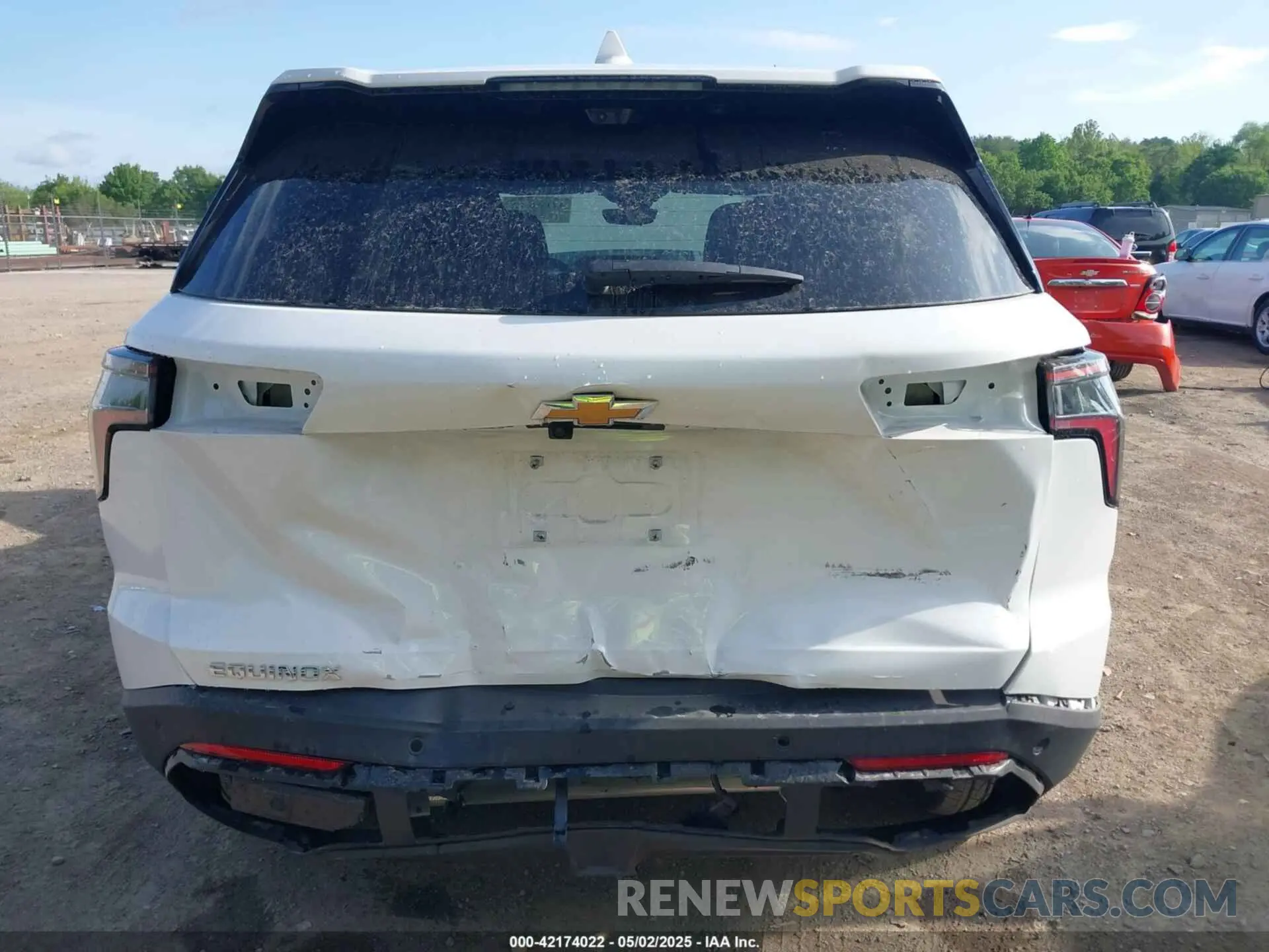 6 fotografías del automóvil dañado 3GNAXHEG7SL138247 CHEVROLET EQUINOX 2025