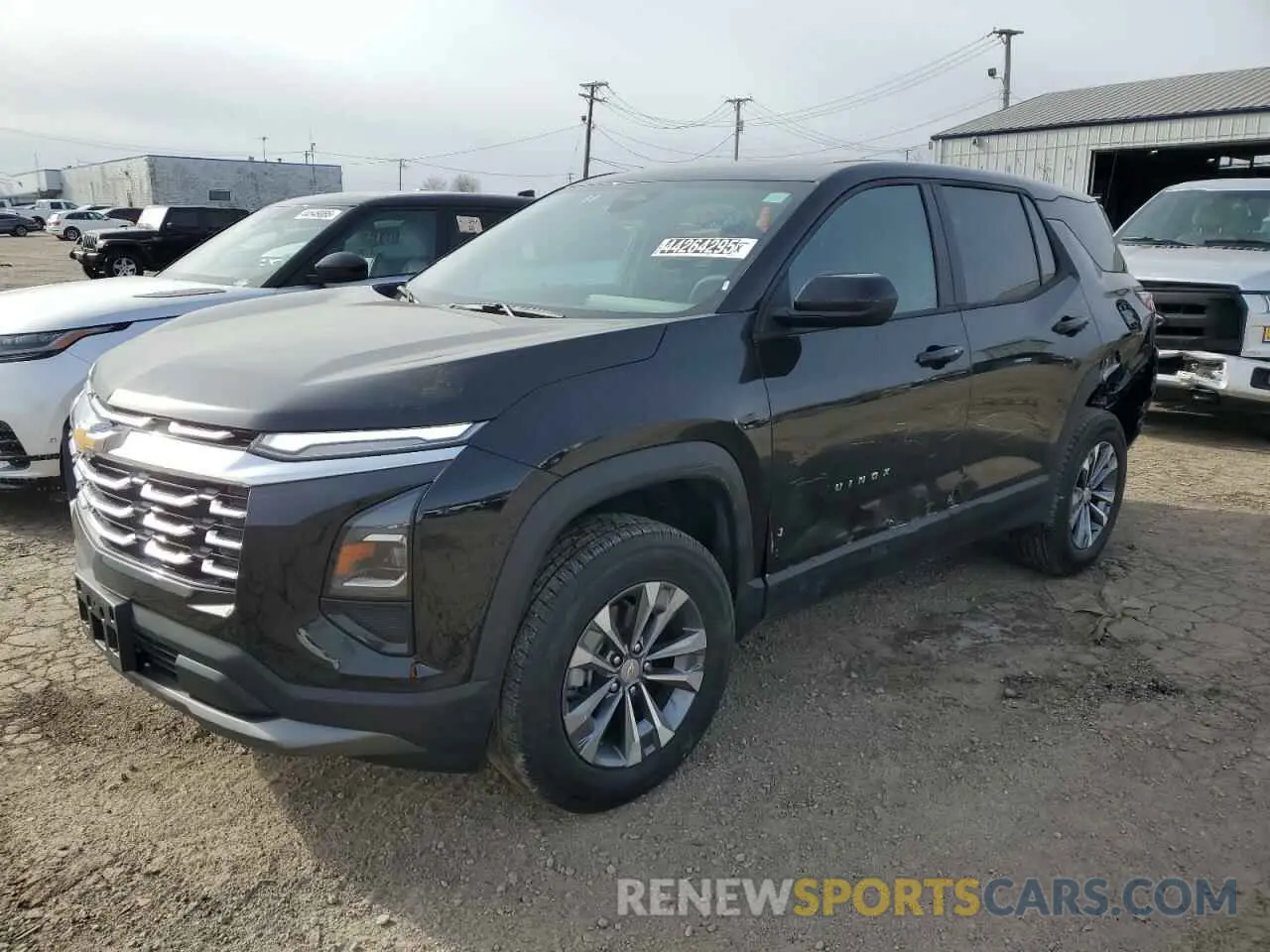 1 fotografías del automóvil dañado 3GNAXHEG7SL213125 CHEVROLET EQUINOX 2025