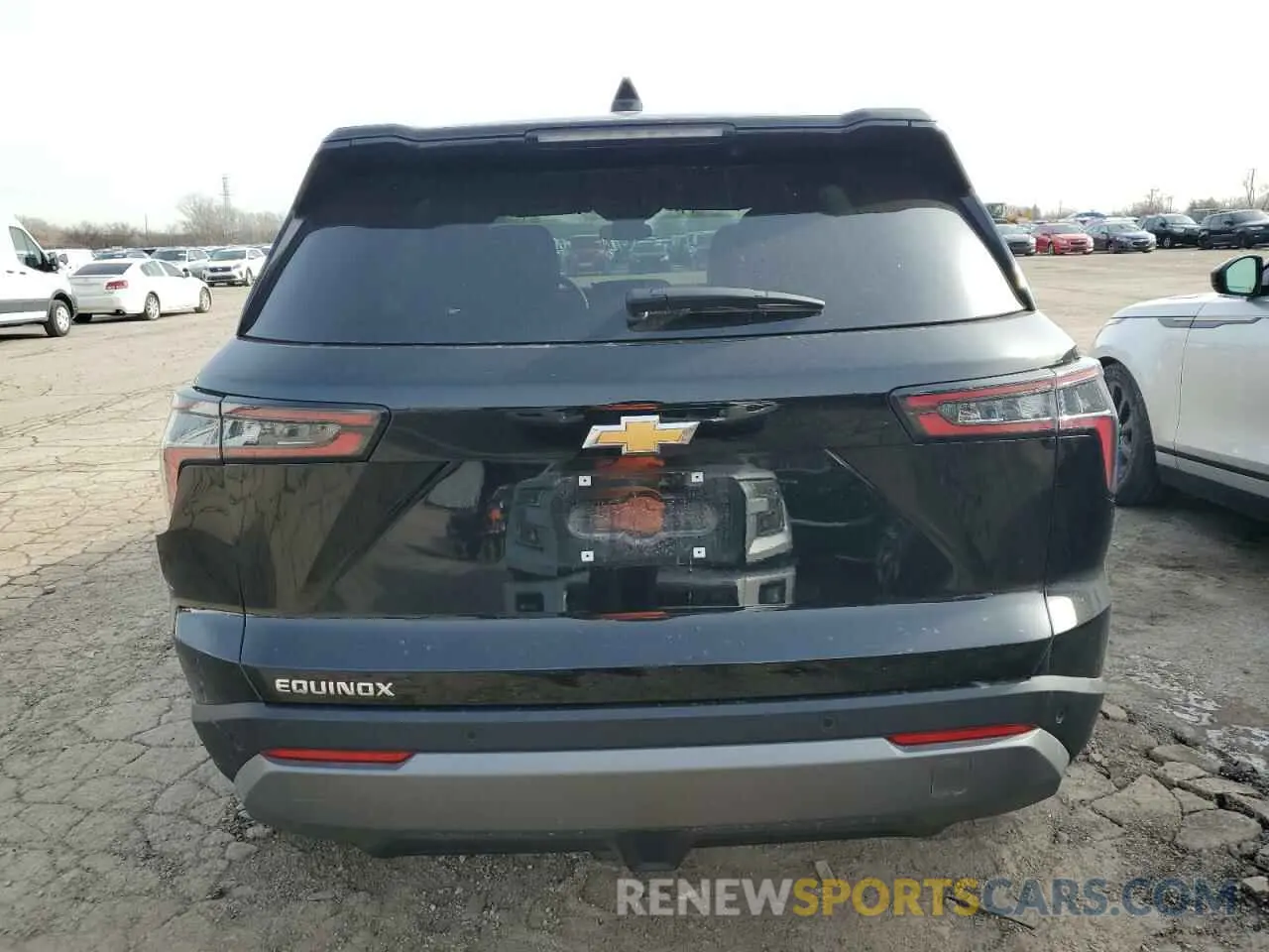 6 fotografías del automóvil dañado 3GNAXHEG7SL213125 CHEVROLET EQUINOX 2025