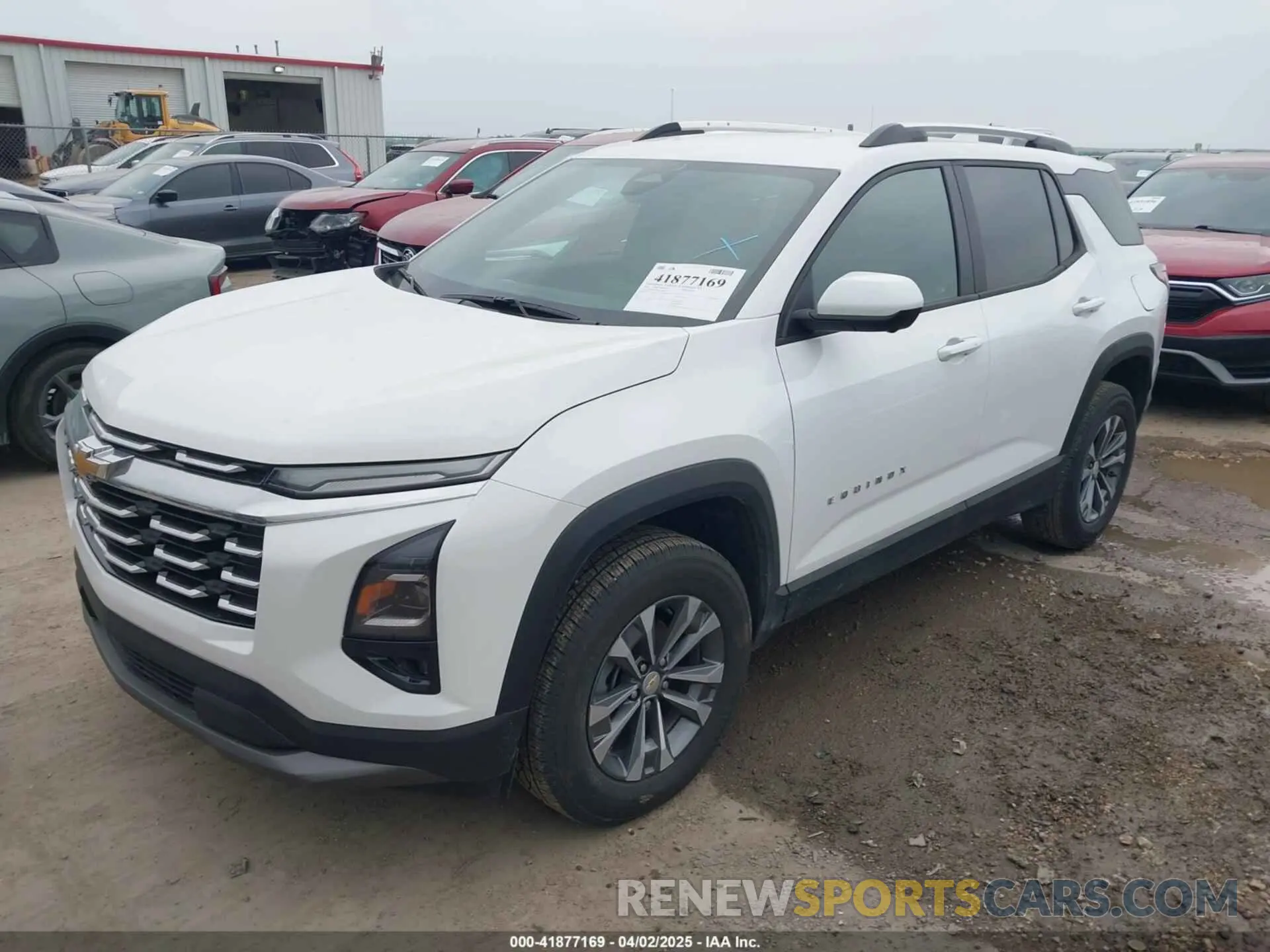 2 fotografías del automóvil dañado 3GNAXHEG7SL215828 CHEVROLET EQUINOX 2025
