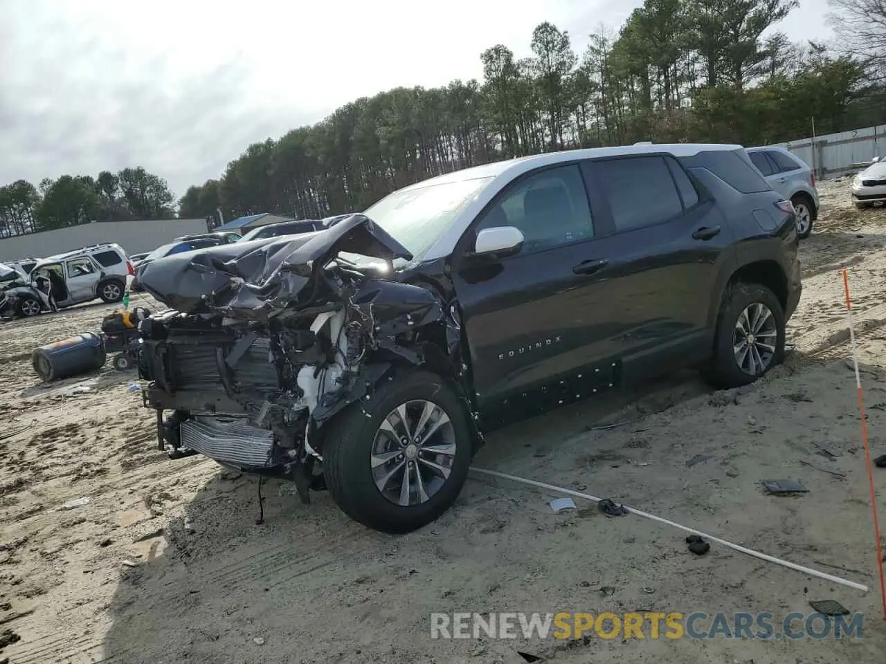 1 fotografías del automóvil dañado 3GNAXHEG7SL244892 CHEVROLET EQUINOX 2025