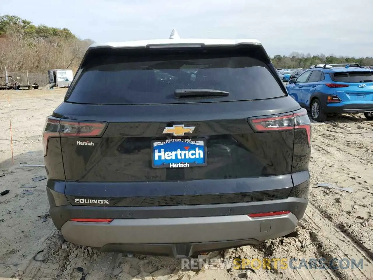 6 fotografías del automóvil dañado 3GNAXHEG7SL244892 CHEVROLET EQUINOX 2025