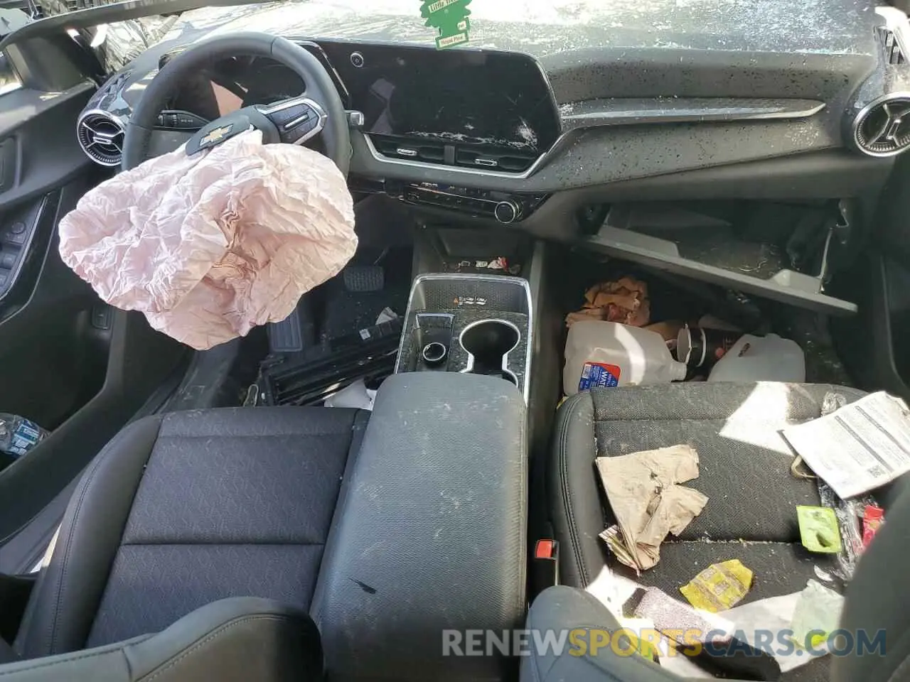 8 fotografías del automóvil dañado 3GNAXHEG8SL119609 CHEVROLET EQUINOX 2025