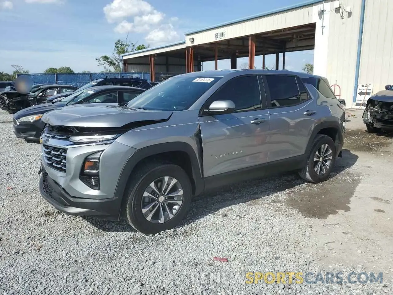 1 fotografías del automóvil dañado 3GNAXHEG8SL182855 CHEVROLET EQUINOX 2025