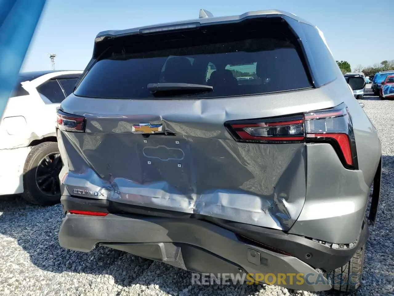 6 fotografías del automóvil dañado 3GNAXHEG8SL182855 CHEVROLET EQUINOX 2025