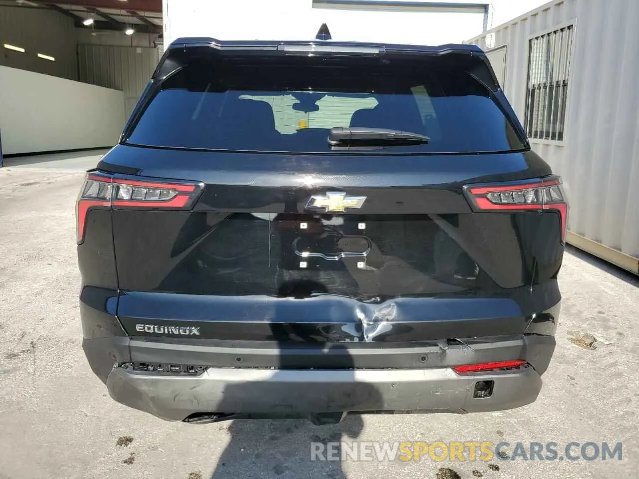 6 fotografías del automóvil dañado 3GNAXHEG8SL205194 CHEVROLET EQUINOX 2025
