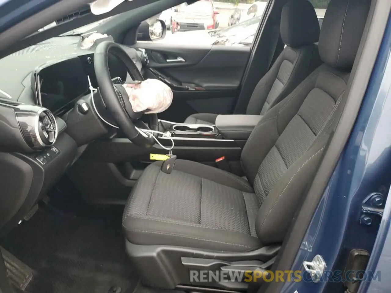 7 fotografías del automóvil dañado 3GNAXHEG8SL212565 CHEVROLET EQUINOX 2025
