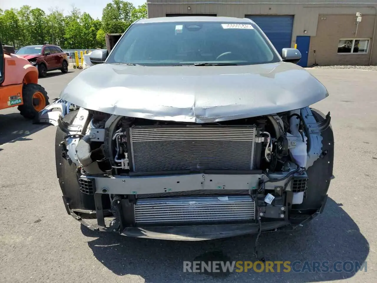 5 fotografías del automóvil dañado 3GNAXHEG8SL227602 CHEVROLET EQUINOX 2025