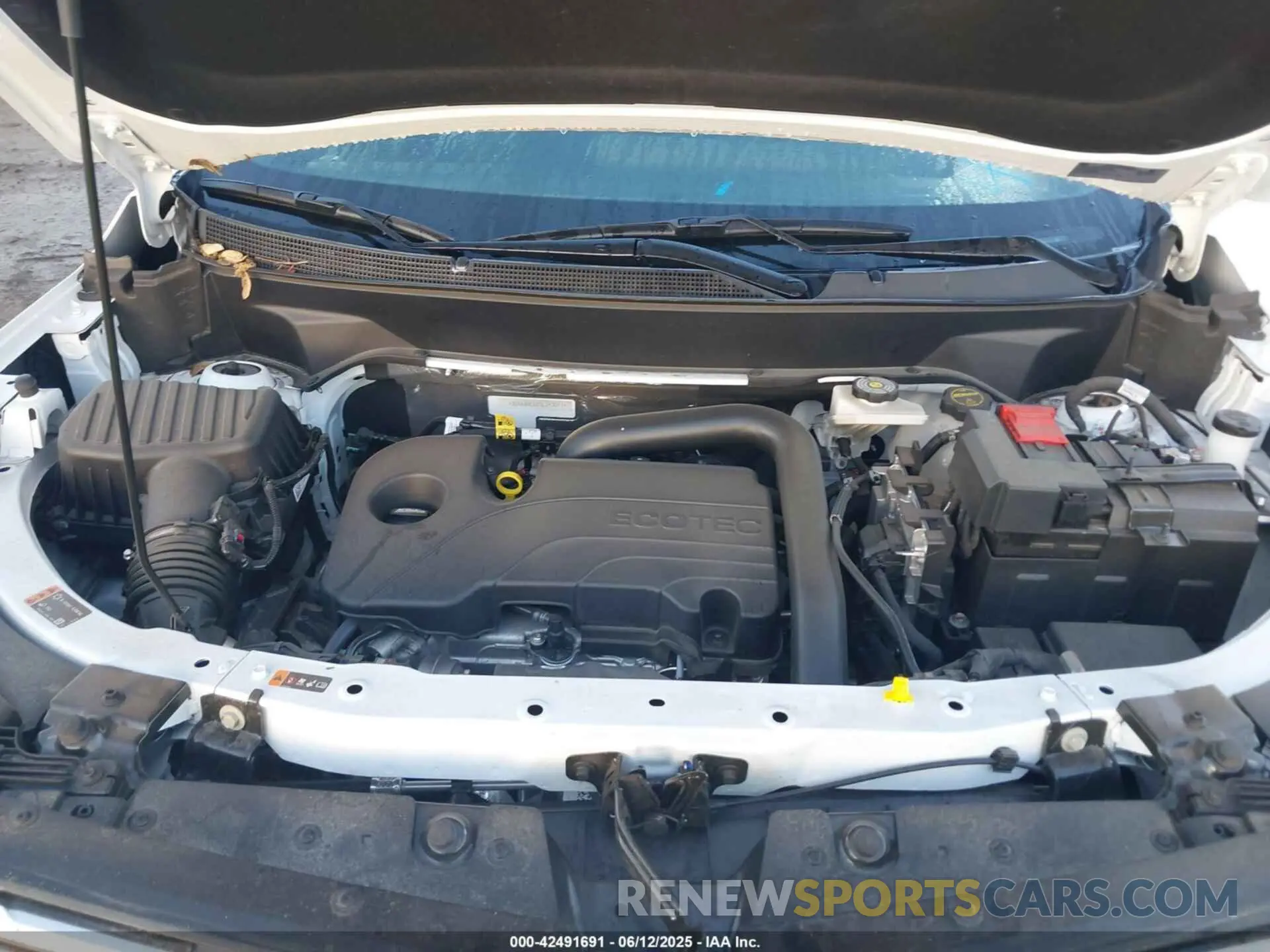 10 fotografías del automóvil dañado 3GNAXHEG8SL243041 CHEVROLET EQUINOX 2025