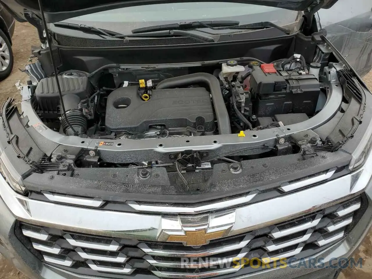 11 fotografías del automóvil dañado 3GNAXHEG9SL189216 CHEVROLET EQUINOX 2025