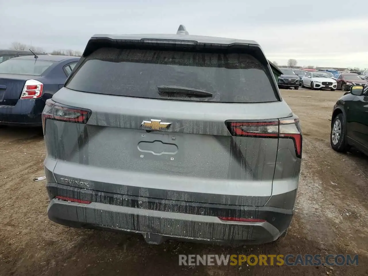 6 fotografías del automóvil dañado 3GNAXHEG9SL189216 CHEVROLET EQUINOX 2025