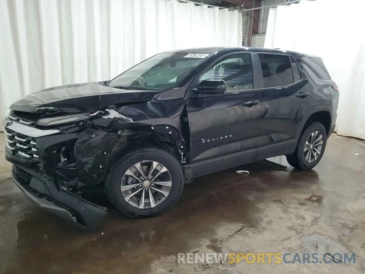 1 fotografías del automóvil dañado 3GNAXHEG9SL221209 CHEVROLET EQUINOX 2025