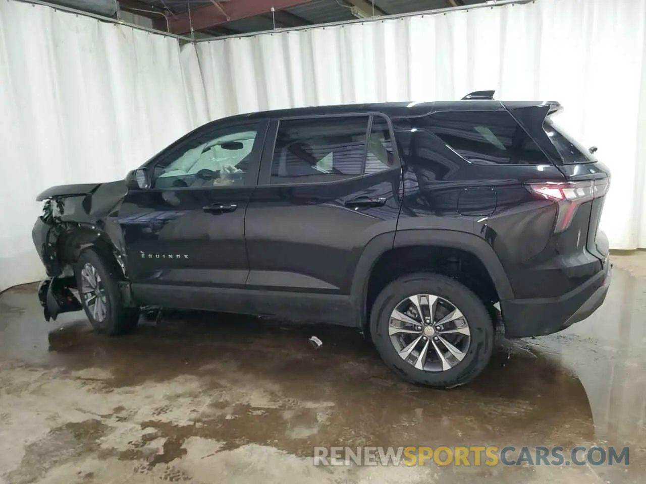 2 fotografías del automóvil dañado 3GNAXHEG9SL221209 CHEVROLET EQUINOX 2025