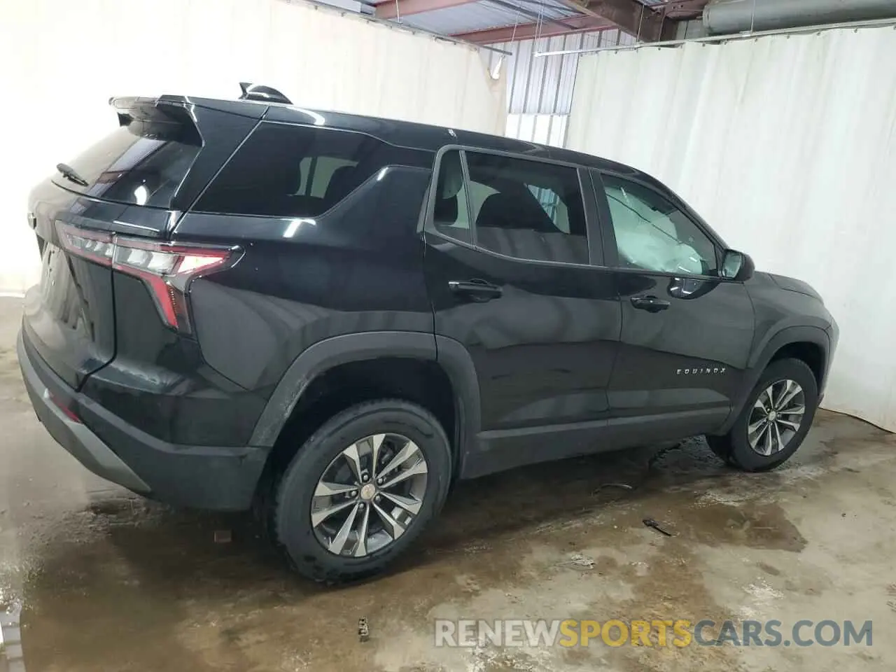3 fotografías del automóvil dañado 3GNAXHEG9SL221209 CHEVROLET EQUINOX 2025