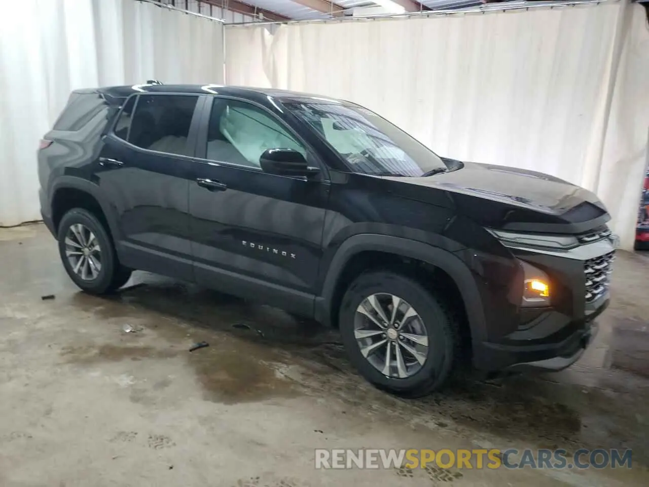 4 fotografías del automóvil dañado 3GNAXHEG9SL221209 CHEVROLET EQUINOX 2025