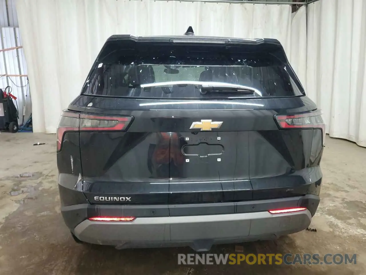 6 fotografías del automóvil dañado 3GNAXHEG9SL221209 CHEVROLET EQUINOX 2025
