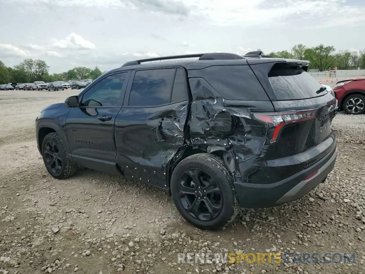 2 fotografías del automóvil dañado 3GNAXHEGXSL108062 CHEVROLET EQUINOX 2025