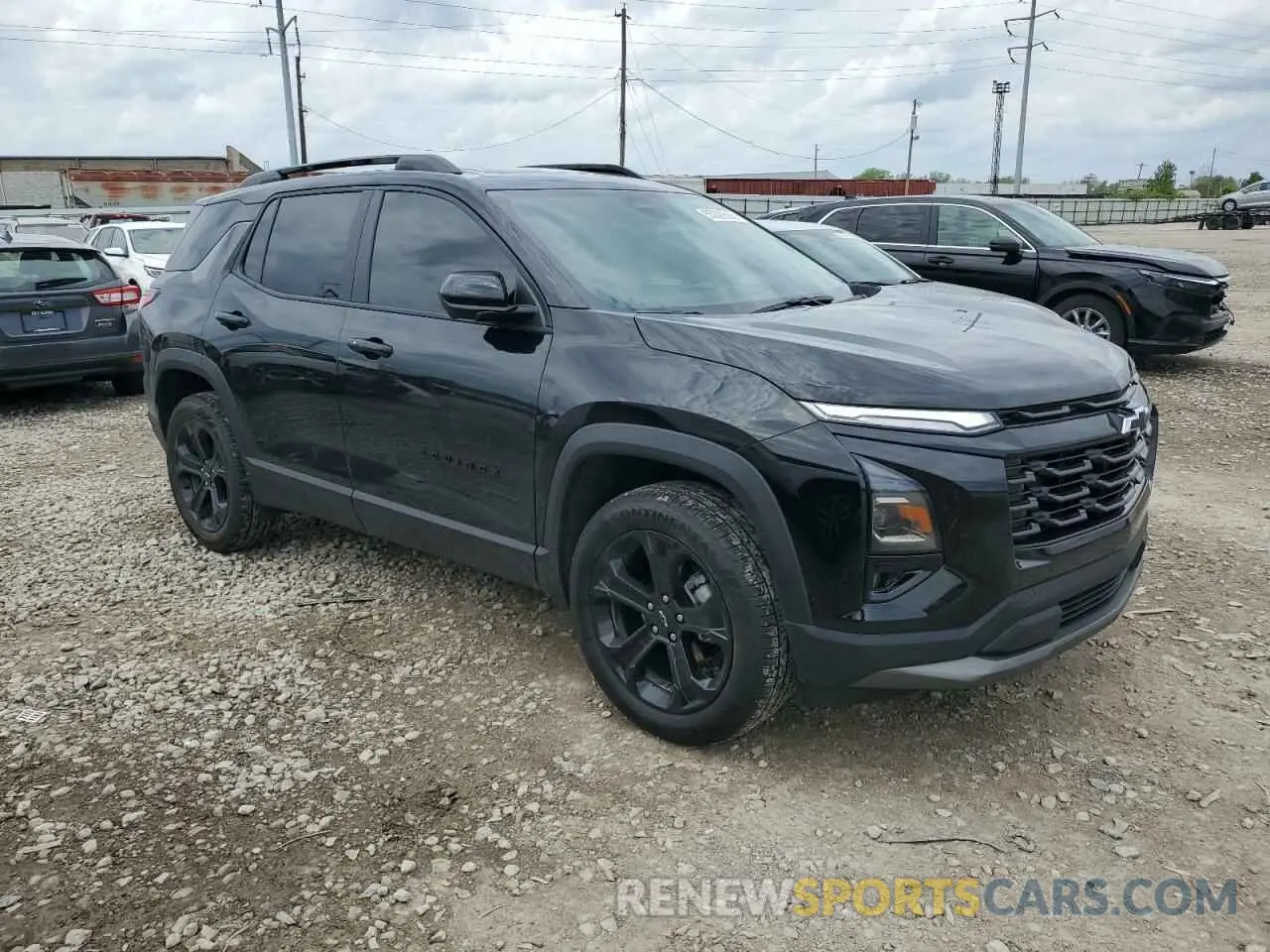4 fotografías del automóvil dañado 3GNAXHEGXSL108062 CHEVROLET EQUINOX 2025
