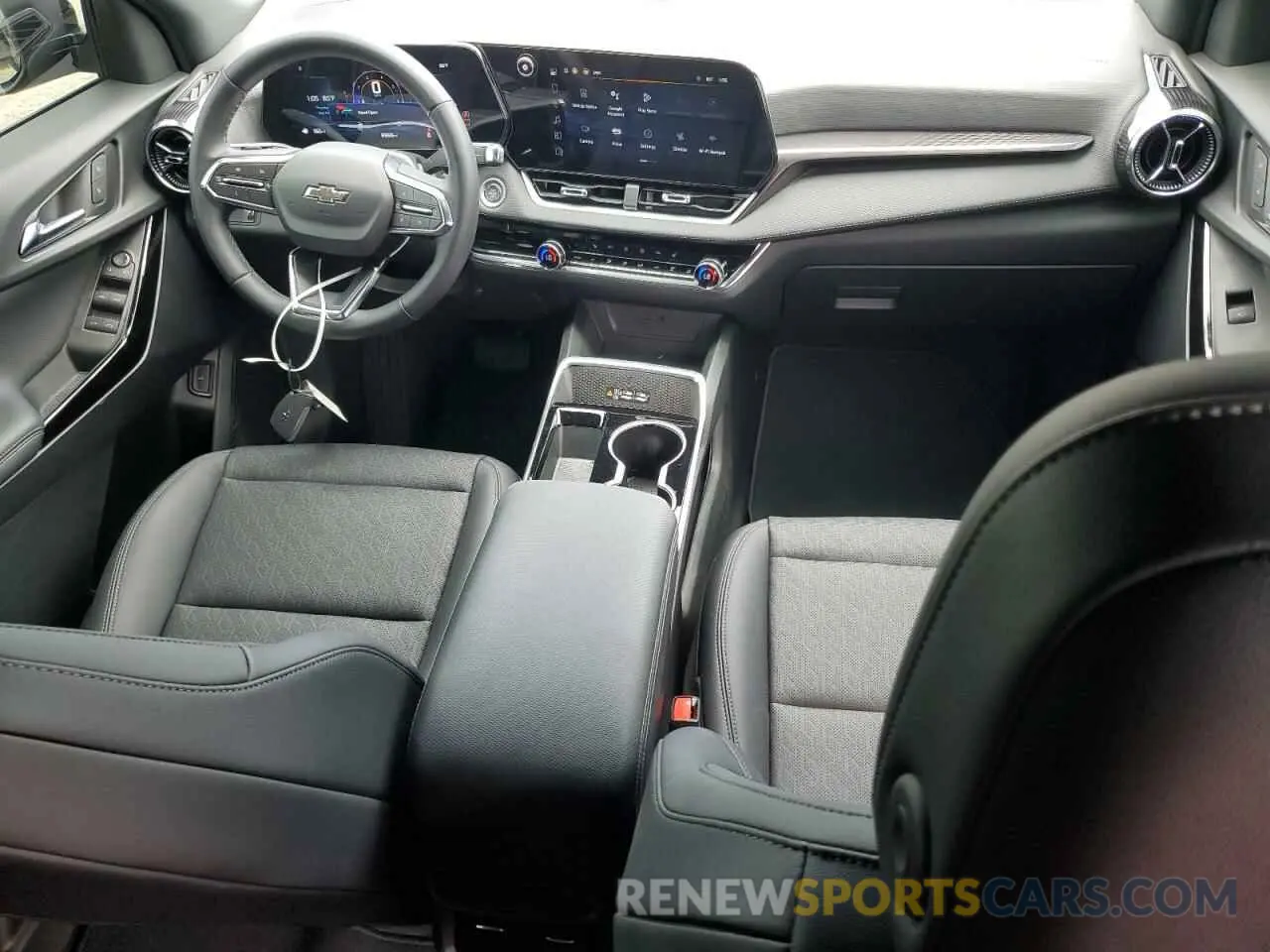 8 fotografías del automóvil dañado 3GNAXHEGXSL108062 CHEVROLET EQUINOX 2025