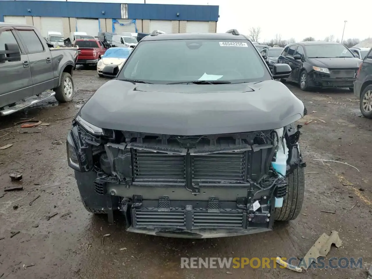 5 fotografías del automóvil dañado 3GNAXHEGXSL123094 CHEVROLET EQUINOX 2025