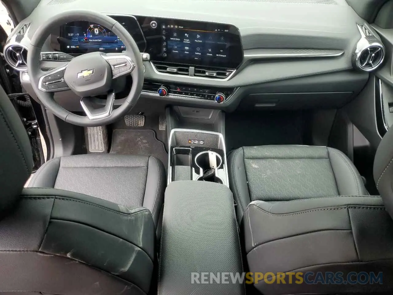 8 fotografías del automóvil dañado 3GNAXHEGXSL123094 CHEVROLET EQUINOX 2025