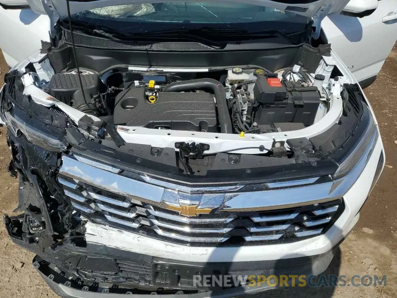 11 fotografías del automóvil dañado 3GNAXHEGXSL132281 CHEVROLET EQUINOX 2025