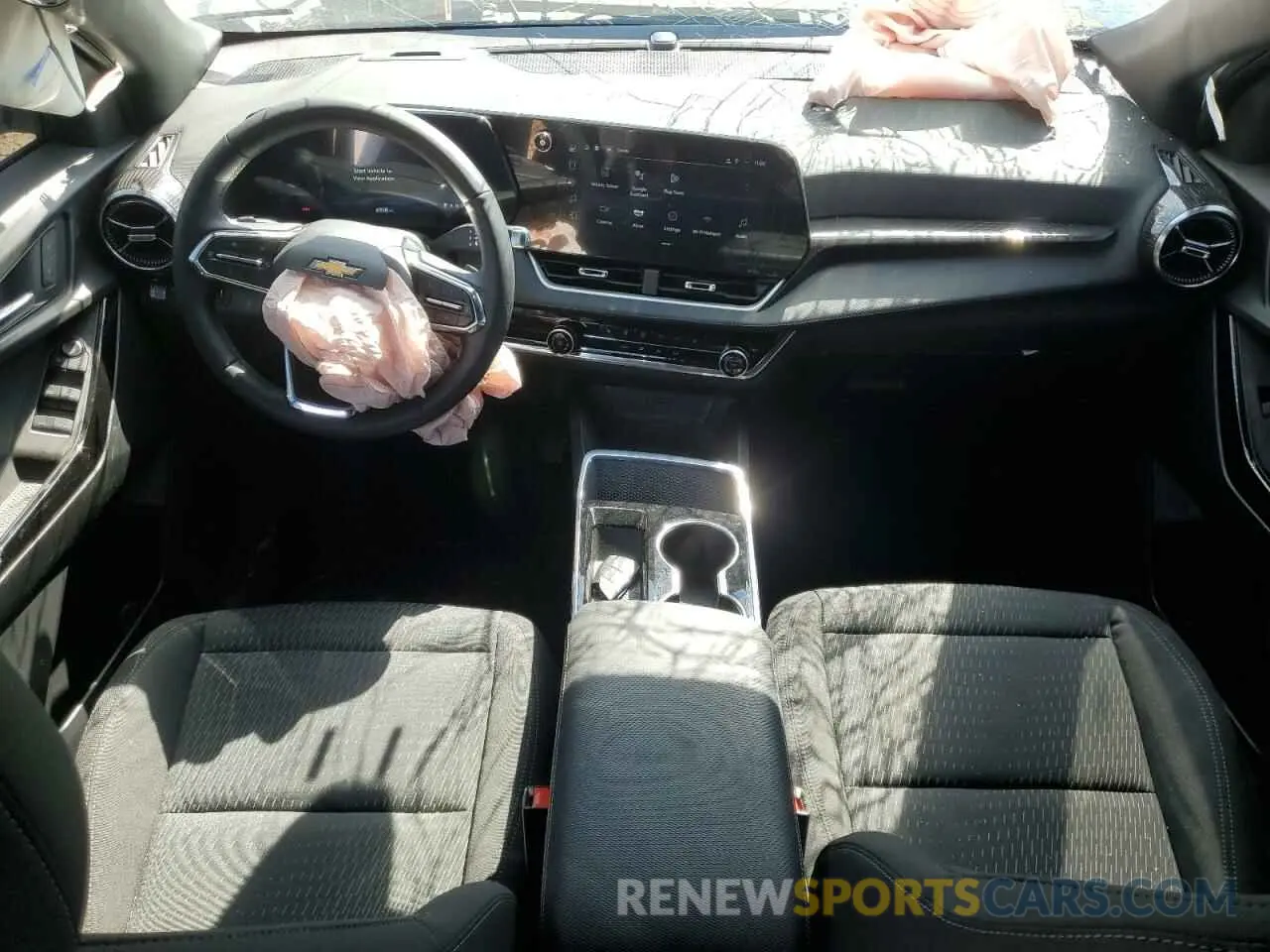 8 fotografías del automóvil dañado 3GNAXHEGXSL132281 CHEVROLET EQUINOX 2025