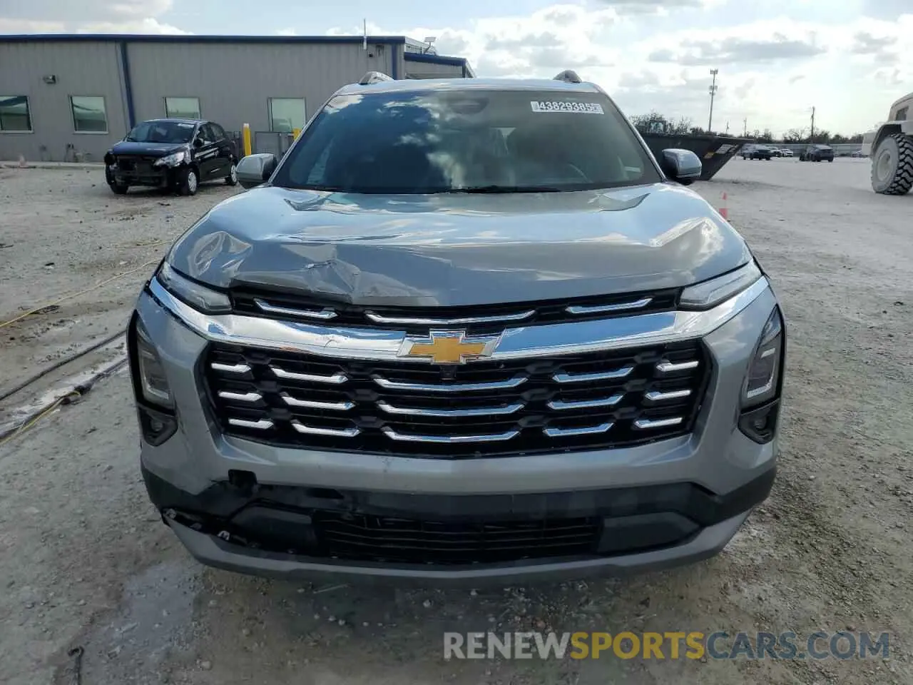 5 fotografías del automóvil dañado 3GNAXHEGXSL173154 CHEVROLET EQUINOX 2025