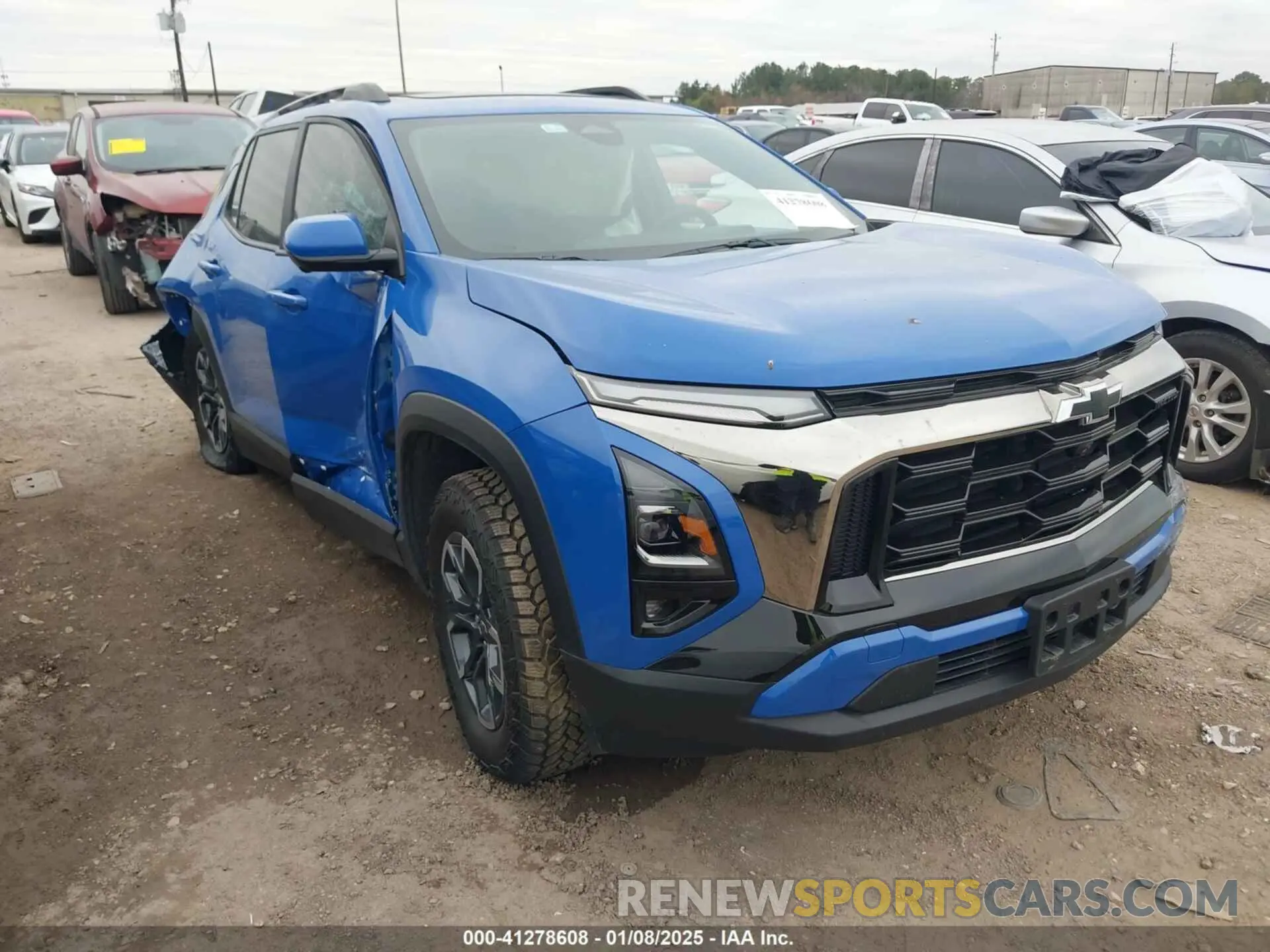 1 fotografías del automóvil dañado 3GNAXKEG6SL139063 CHEVROLET EQUINOX 2025