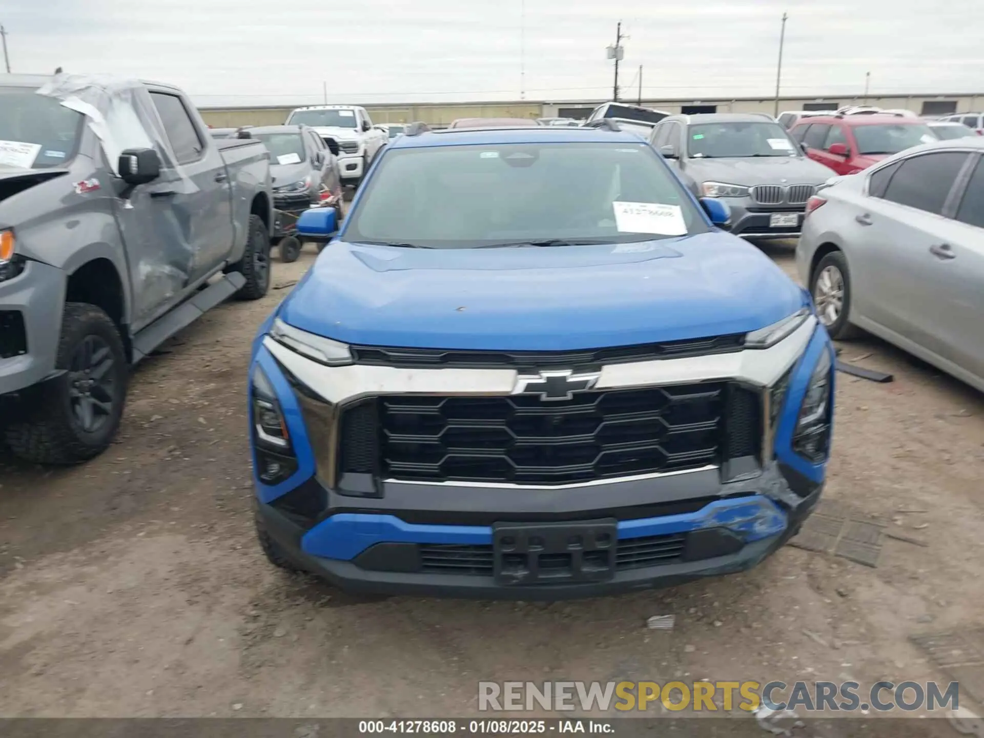 12 fotografías del automóvil dañado 3GNAXKEG6SL139063 CHEVROLET EQUINOX 2025