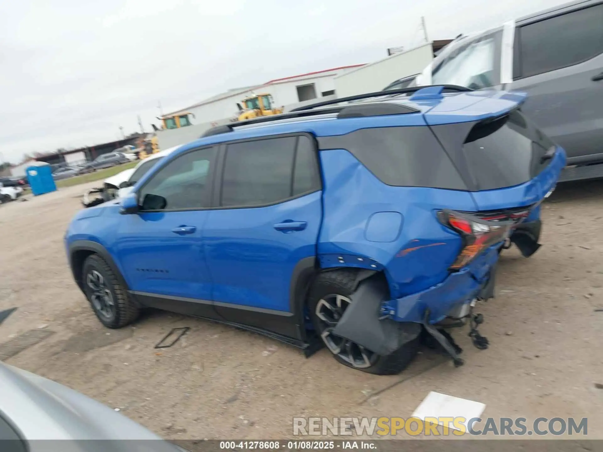 14 fotografías del automóvil dañado 3GNAXKEG6SL139063 CHEVROLET EQUINOX 2025