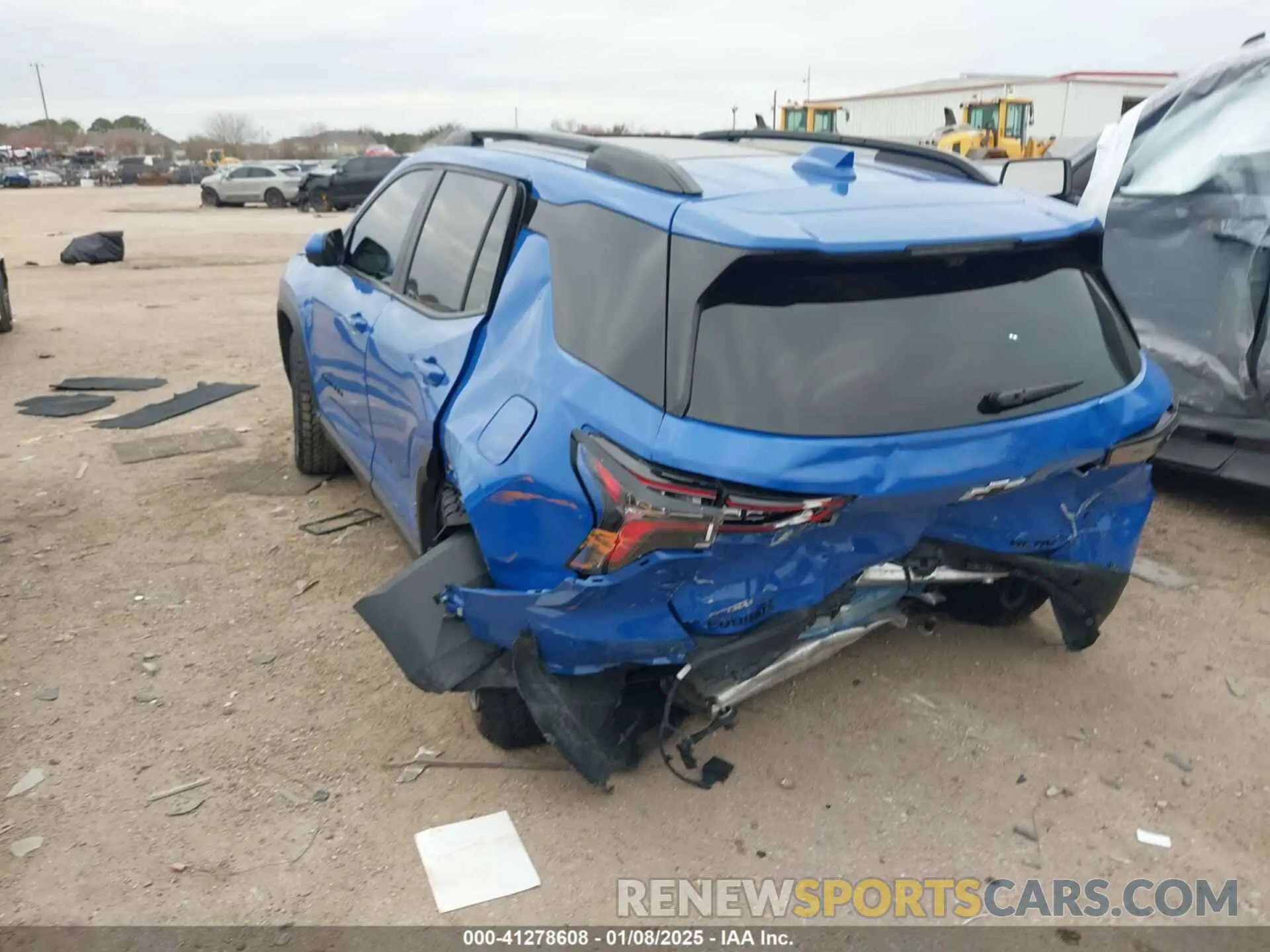 3 fotografías del automóvil dañado 3GNAXKEG6SL139063 CHEVROLET EQUINOX 2025